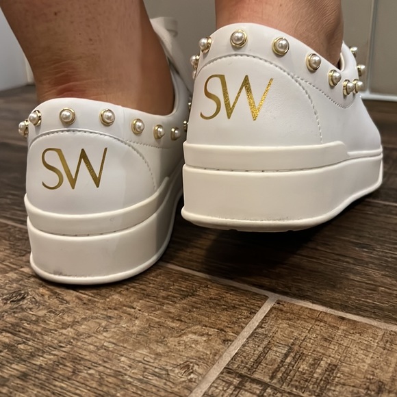 Stuart Weitzman Sneakers & Box - Picture 3 of 9